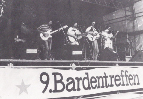 Lieder Bayern Band beim Bardentreffen, 1984