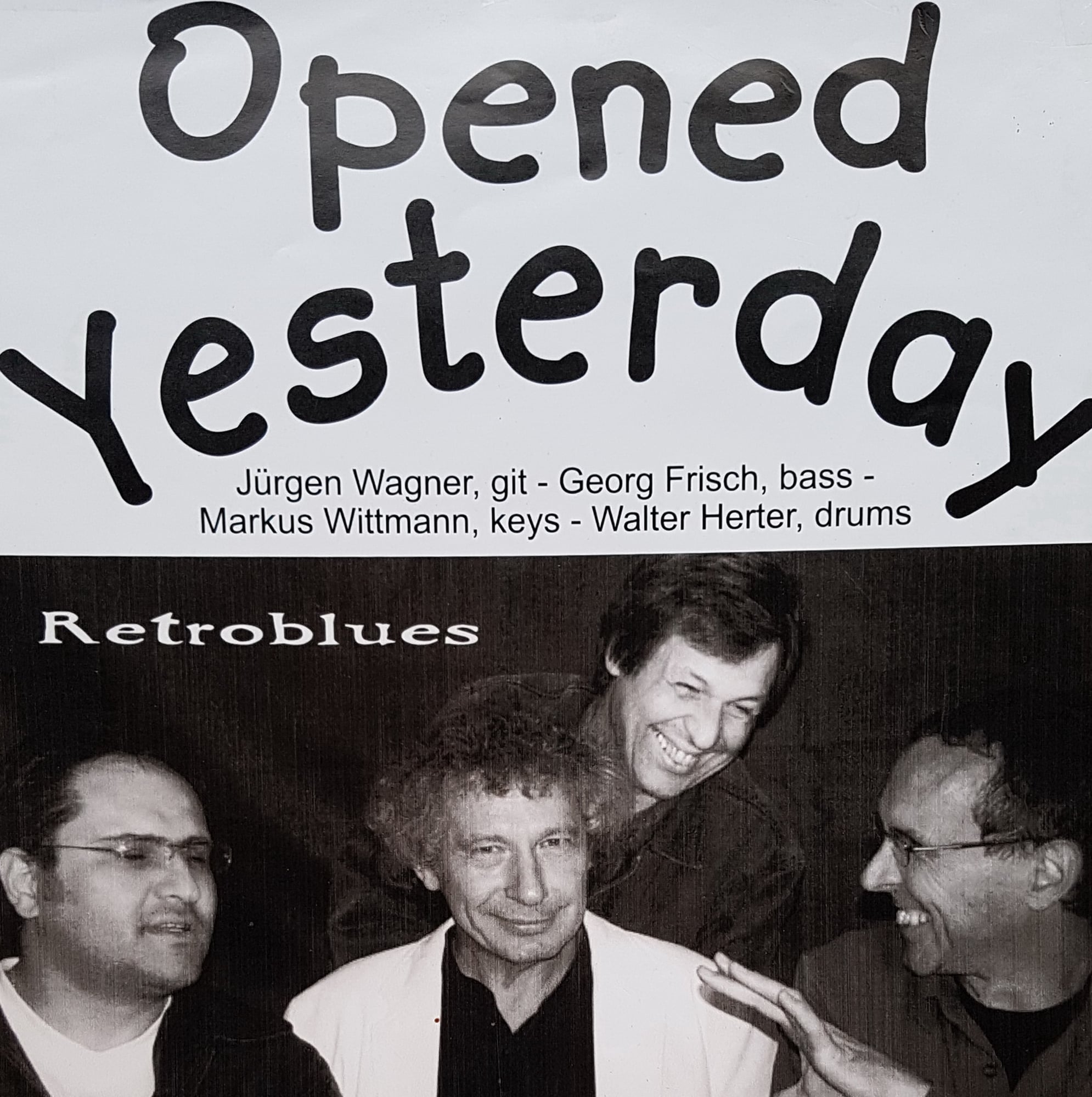 opened-yesterday Plakat — Oyes Plakat C